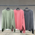 Oversize thick washed retro men's sweater